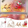 thumbnail image 1 of Fiudx Adhesivo Navideño para Ventana, Diseño de Arco Familiar, Decoración Iluminada para Exteriores, Ideal para Patio, Jardín o Hotel, Ambiente Romántico y Cálido, Ideal para Navidad, Tamaño 22 X 18, 1 of 2
