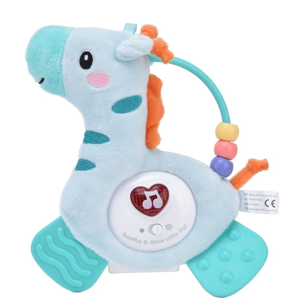 Calma la muñeca mordedora para bebé, mordedor de caballo para bebé, muñeca de dentición para bebé, juguete, muñeca de caballo mordedor, rendimiento inigualable