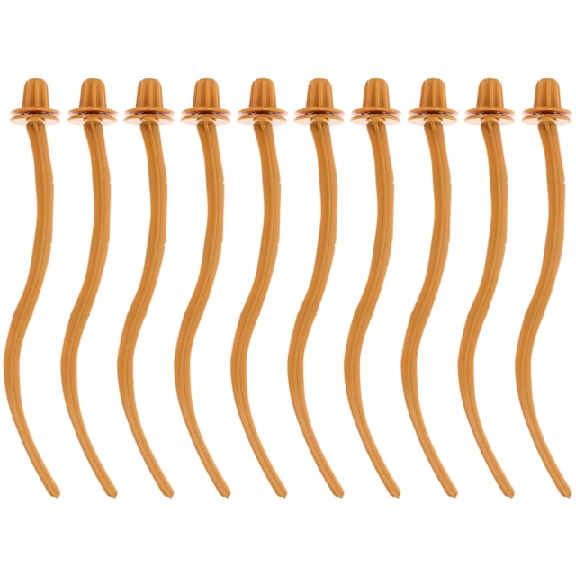 KAKOWELY 10Pcs Parakeet Standing Rack Universal Parrot Perches Indoor Bird Cage Stand,9.45"X1.18"X1.18"