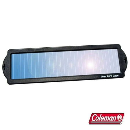 Coleman 1W 12V Solar Powered Panel Battery Charger Maintainer Boat Car RV