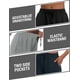 thumbnail image 4 of Shorts Bermuda deportivos de felpa para mujer Dalavch, algodón, paquete de 4, talla XL, 4 of 6