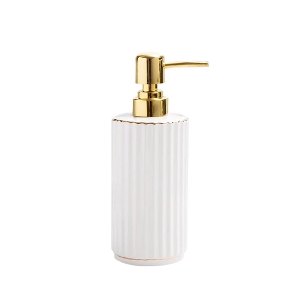 Dispensador de jabón for encimeras de baño y cocina, ideal for lociones, aceites esenciales y jabones líquidos.
