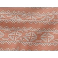thumbnail image 4 of oneOone Tissu Jersey Viscose Chevron & Triangle Imprimé Bloc BTY 60 Pouces de Large, 4 of 5