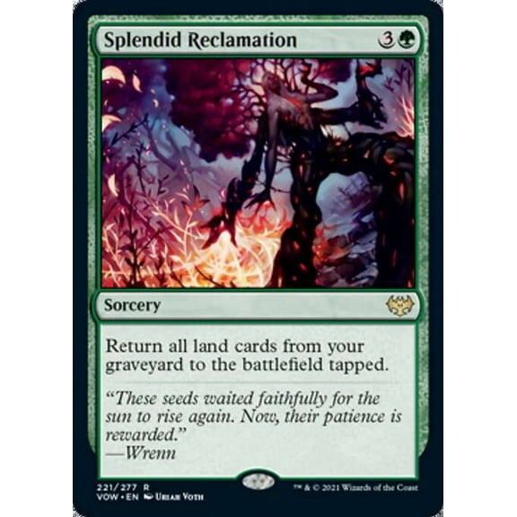 MtG Innistrad: Crimson Vow Rare Splendid Reclamation #221
