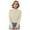 Beige, variant on Womens Long Sleeve Turtleneck Sweaters Pullover Loose Blue Sweater for Women Soft Woman Sweater
