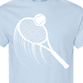 thumbnail image 4 of Inktastic Swinging Tennis Racket T-Shirt, 4 of 5
