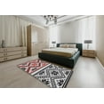 thumbnail image 5 of Ahgly Company Machine Washable Indoor Square Transitional Gainsboro Gray Area Rugs, 4' Square, 5 of 7
