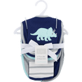 thumbnail image 4 of Hudson Baby Infant Boy Cotton Bib and Burp Cloth Set 6pk, Dinosaur, One Size, 4 of 4