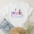 Pink concert Unisex tshirt. Personalised Summer Carnival 2024 Tour