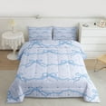 thumbnail image 2 of Homewish Kawaii Bow Tie Girl 2pcs Bedding Comforter Set,Polka Dots Twin Comforter Sets,Cartoon Bowknot Breathable Bedding Set,Super Cozy Room Decor,Reversible, 2 of 8