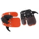thumbnail image 2 of Protector De Dedos De Tiro Con Arco, Cinturón Fijo De Cuero Artificial Correas Ajustables Protector De Dedos De Tiro De Aluminio Para Uso En Exteriores ANGGREK Otros, 2 of 8