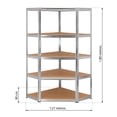 thumbnail image 2 of Estante Multiusos Onof ESME-01 Rack Metalico 5 Niveles, 2 of 9