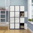 thumbnail image 2 of STANI Metal Locker for Gym, School, Office, 71" Metal Storage Locker Cabinets for Employees, Students Steel Lockers Four Tier, 4 Door, 2 of 6