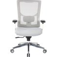 thumbnail image 3 of Office Star™ ProGrid Mesh Mid-Back Managers Chair, White/Jade, 3 of 6
