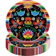 thumbnail image 1 of Platos de papel Jremreo Mexican Fiesta, 23 cm, 50 unidades, 1 of 7
