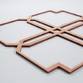 thumbnail image 5 of Ekena Millwork 15 3/8"W x 15 3/8"H x 1/4"T Medium Englewood Decorative Fretwork Wood Wall Panels, Cherry, 5 of 18