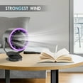 thumbnail image 6 of PPgejGEK 6 Inch Clip On Rechargeable Desktop Fan 100 Speed Adjustable Digital Display with Night Light USB Portable High Velocity Air Circulator Fan 8.27x6.5x5.31in, 6 of 6