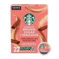 thumbnail image 2 of Starbucks Brown Sugar Cinnamon Flavor Dark Roast Keurig K-Cup Coffee Pods - 22ct/7.9oz, 2 of 5
