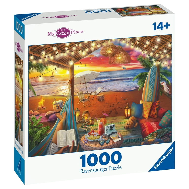 Ravensburger Cozy Cabana Adult Jigsaw Puzzle | 1000 pc - Walmart.com