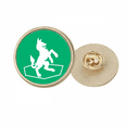 thumbnail image 1 of Externe Féroce Capacité Dieux Animaux Se Tiennent Autour Métal Broche d'Or Clip, 1 of 3