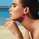 thumbnail image 1 of WILLBEST Juego De Aretes Pendientes De Verano Estilo Vacaciones Versátiles Geométricos Rojos Rosas Para Mujer, 1 of 3