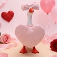 thumbnail image 3 of Romantic Adjustable-fit Valentine's Day Porch Goose Outfit - 7-inch Heart-themed Clothing Set for Yard Decor, No Goose Included, Perfect Valentine's Day & Year of The Horse Necessity, 7in, Pink, 3 of 7