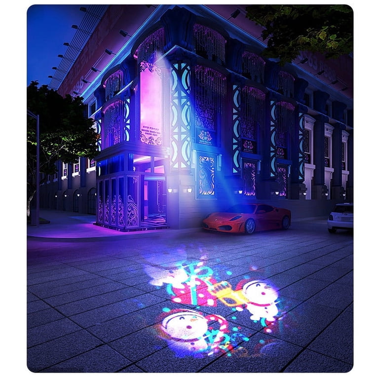 Christmas Projector Lights 2024 - 96 HD Patterns & Ocean Wave Effects With Remote For Outdoor Holiday Decor