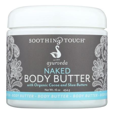 Soothing Touch, Naked Body Butter, Unscented, 13 oz