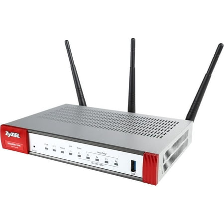 ZyXEL Next Generation VPN Firewall with 1 WAN, 1 SFP, 4 LAN/DMZ Gigabit Ports and 802.11ac/n WiFi [USG20W-VPN]