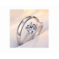 thumbnail image 2 of 2 Anillos Duo Promesa  Modelo Plata, 2 of 4