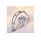 thumbnail image 2 of 2 Anillos Duo Promesa  Modelo Plata, 2 of 4