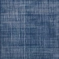 thumbnail image 1 of Ahgly Company Machine Washable Indoor Square Industrial Modern Silk Blue Area Rugs, 6' Square, 1 of 7