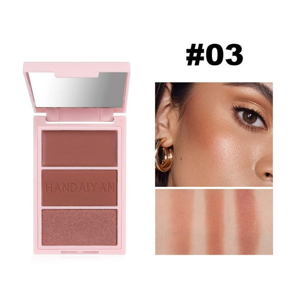 QunYou Lip Makeup Blush Natural and Delicate Blush and Contouring Delicate and Powder