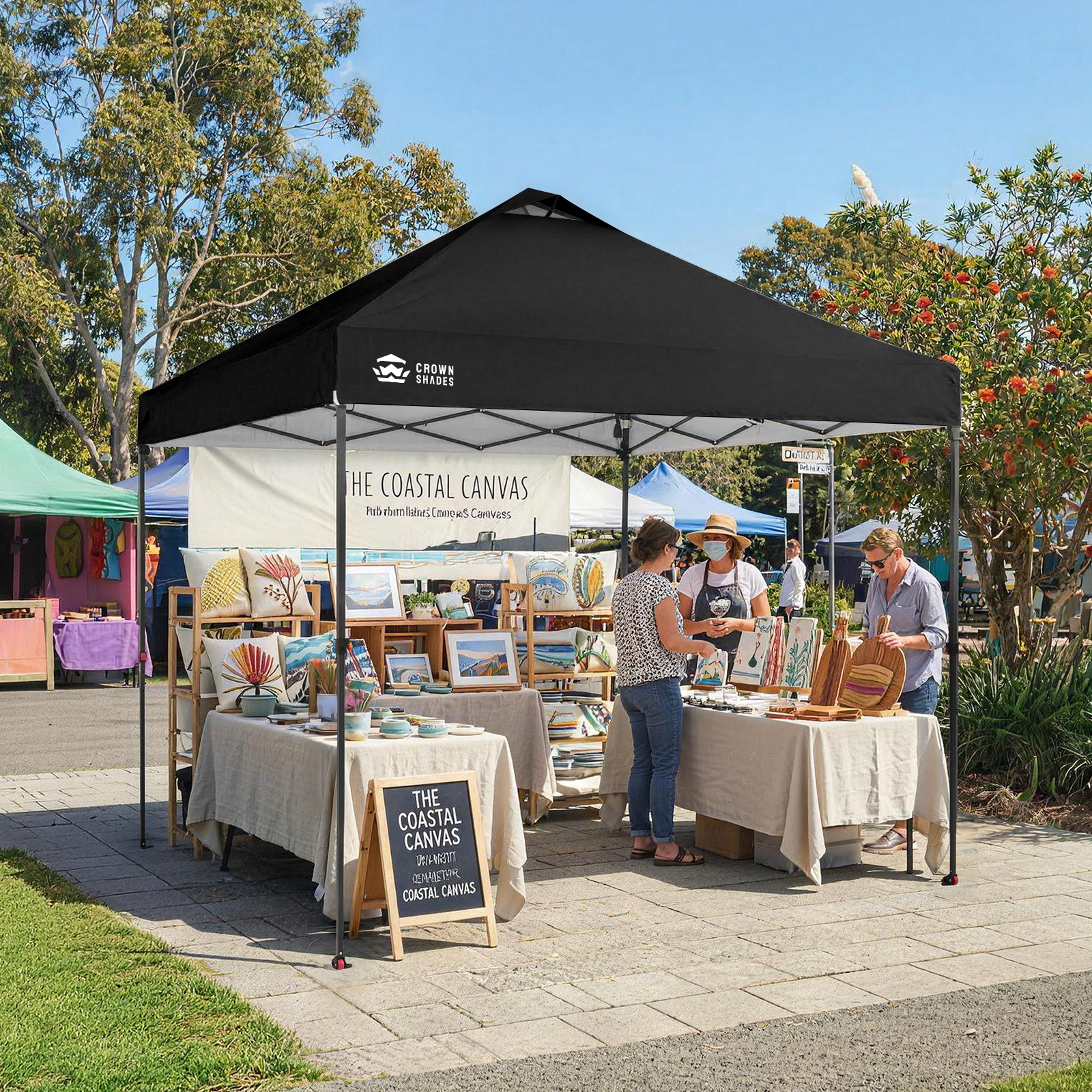 Crown Shades 10x10 Instant Pop-Up Canopy photo 2