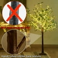 thumbnail image 3 of Lighted Olive Trees Artificial 4ft 160 LED Fairy Light for Decoration Inside Outside, Lit Fake Tree Electric Greenery Lights for Christmas Wedding Holiday Home Decor, 3 of 6