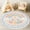Color 4, variant on Washable Non Slip 3ft Round Rug, Rainbow Be Kind Inspirational Typography Pastel Clouds Stars Flowers Nursery Rugs with Tassels Carpet for Calming Corner Home Bedroom Playroom Decor