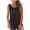 Black womens tops summer, variant on USSUMA Plus Womens Tops Dressy Casual Women's Trendy Shirts Solid Vest Round-Neck Loose Sleeveless Tunic Tops T-shirt Pullover Tops Workout Tops For Ladies