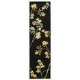 thumbnail image 3 of SAFAVIEH Soho Emerald Floral Wool Area Rug, Black/Lime, 2' x 3', 3 of 10