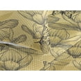 thumbnail image 3 of Ambesonne Magnolia Quilted Bedspread Set 3 Pcs, Butterfly and Blooms Print, Twin, Charcoal Grey Pale Green, 3 of 4
