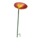 thumbnail image 2 of Comedero para pájaros con forma de flor, de hierro, fácil de usar. Rojo, 2 of 9