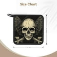 thumbnail image 3 of Pofeuu Gothic Winged Skull Print Silicone Trivet Mats,Silicone Hot Pads for Kitchen, Silicone Trivets for Hot Pots and Pans, Silicone Hot Pad, 3 of 8