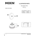 thumbnail image 4 of Moen Push-N-Lock Tub and Shower Drain Kit, Includes Plug and Overflow Cover, Brushed Gold Finish, 4 of 6