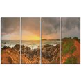 thumbnail image 2 of Sunrise at Romantic Beach at Sri Lanka - Landscape Artwork Canvas, 2 of 3