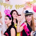 thumbnail image 4 of HINTRMENT 1 Set New Year S Day Banner Golden Paper Rectangular For Festive Atmosphere, 4 of 6