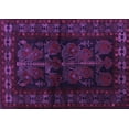 thumbnail image 1 of Ahgly Company Indoor Rectangle Persian Purple Traditional Area Rugs, 6' x 9', 1 of 4