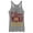 Gray Heather, variant on Women's Marvel Iron Man Love 3000 Racerback Tank Top Gray Heather Small