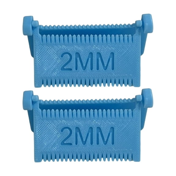 2Pcs Professional Sewing Ruler Hinged Quilting Template Edges Stitching Guide