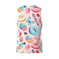 thumbnail image 2 of Rocae Cupcakes and Donuts for Men's Basketball Jersey Lightweight and Breathable Athletic Tank Top,Quick-Drying Sports Jersey Large, 2 of 9