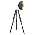thumbnail image 2 of Teamson Home Tripod Floor Lamp Industrial Metal Dish Shade Black Fascino VN-L00019A, 2 of 5