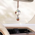 thumbnail image 4 of Árbol de Cristal de la Vida Mano Tejido Cristal de Color, Piedra Aplastada, Árbol de la Vida, Coche Colgante, Interior Colgante Cristales Colgantes para la Decoración, 4 of 6